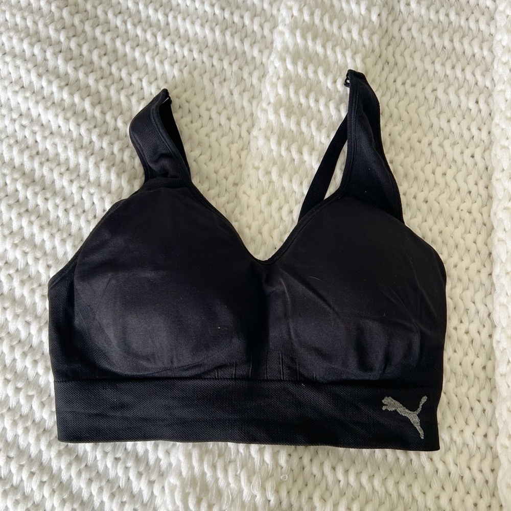 Puma Women's Black Sports Bra